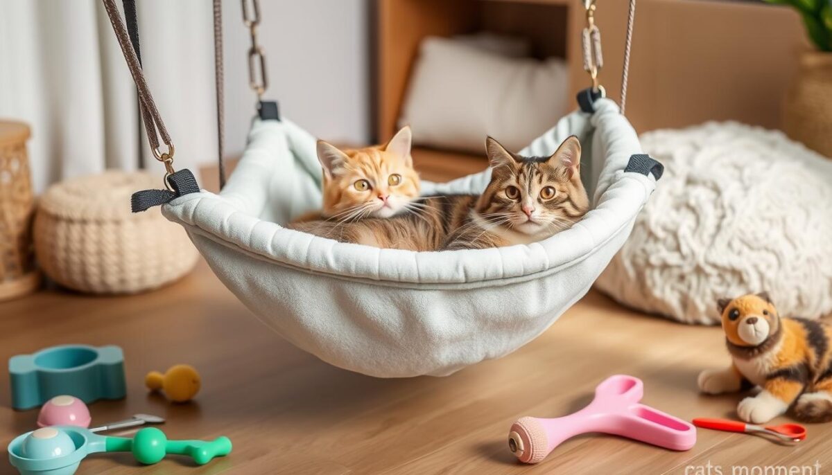 cat grooming hammock