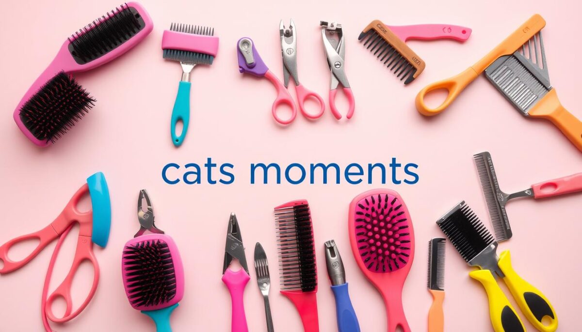 cat grooming tools